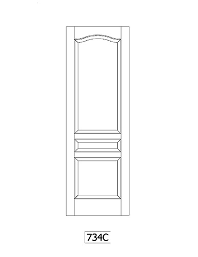 Line Drawings for Interior Panel Doors Toronto